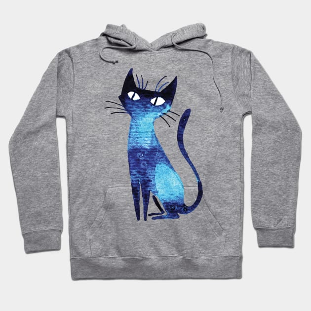 Galaxy Cat Hoodie by Ancsi